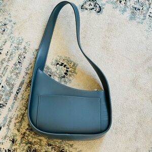 Anthropology Melie Bianco Elegant Blue Handbag